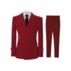 Traje y pantalón rojo