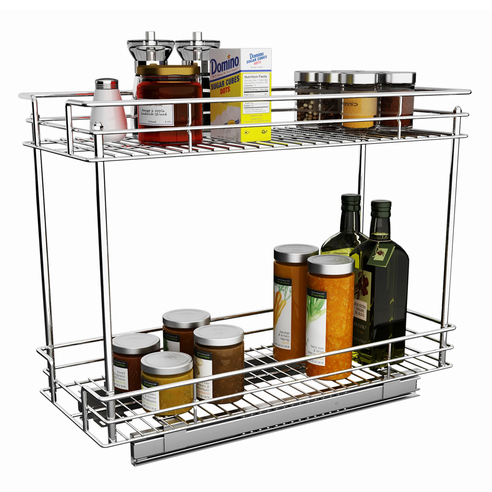 Double Deck Pull Out Organizer Buy Pull Out Drawer