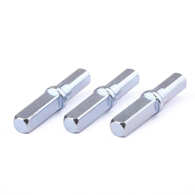 Customization fasteners square screw shaft internal thread door locks and handles for door lock