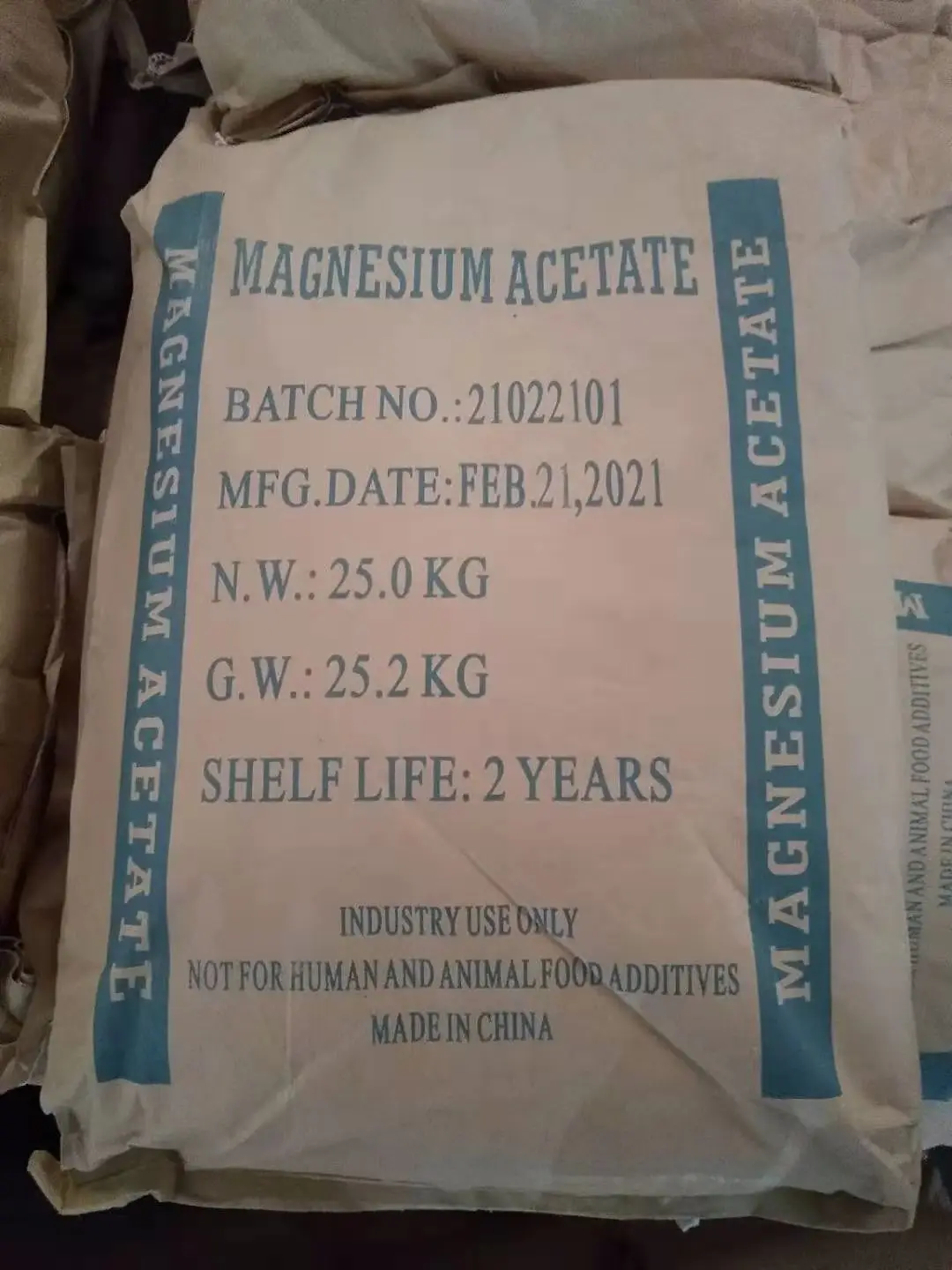 Manufacturer Direct Whole Sale High Purity Magnesium Acetate