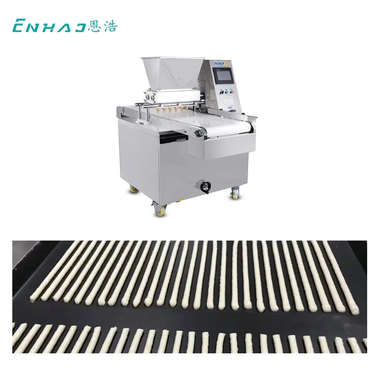 Automatic Small Biscuit Making Forming Machine with Lady Finger Machine Biscuit Cutting Biscuit Cut Machine