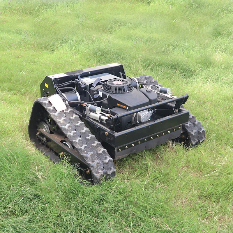Remote Control 7 8 9 HP 550mm  Gasoline Robot Lawn Mower Grass Cutter Flail Mower Wheel Mowers Petrol Lawnmower
