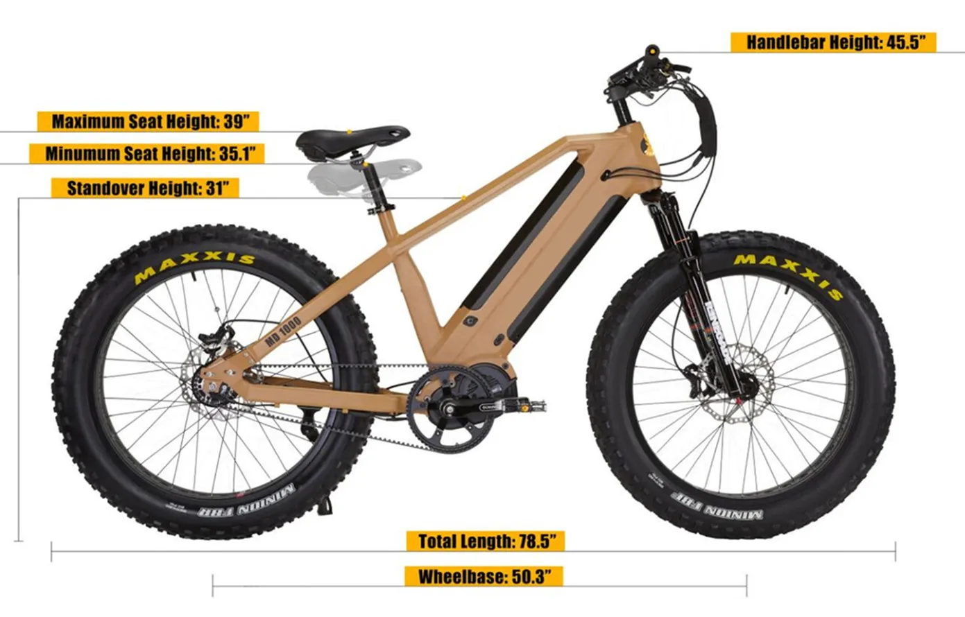 electric fat tire bike for hunting