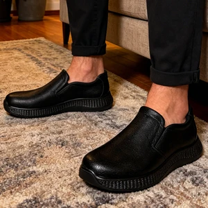 New Fashion Shoes Fly Woven Fabric Rubber Anti - slip SRC Slipper Series Chef Shoes Walking Casual Shoes