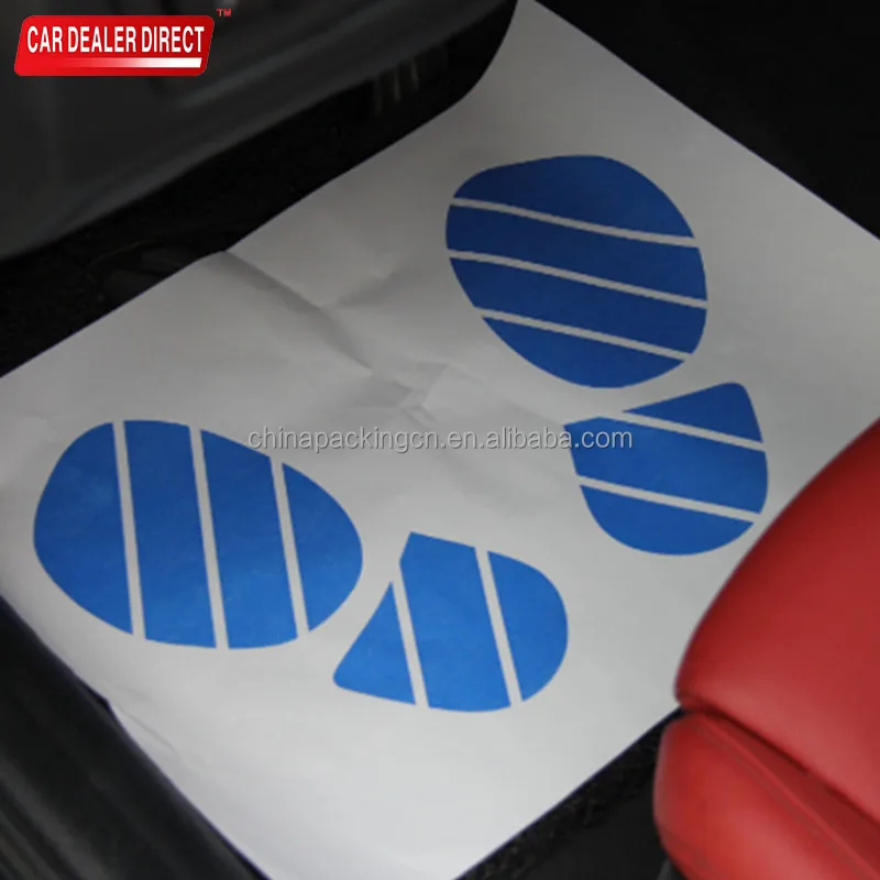 Автомобильный напольный коврик, автомобильный напольный коврик, автомобильный напольный бумажный коврик, подходит для авторемонтных мастерских