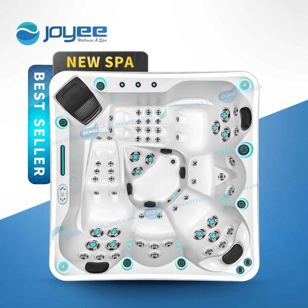 JOYEE Garden 5 Persons Outdoor Bathtub OEM Spa Factory Garden Passion ...