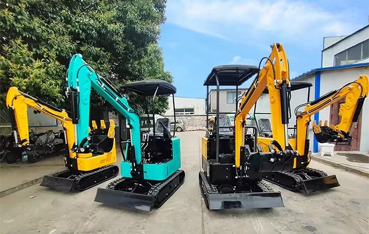 High Quality 1.5t Agricultural Small Earth Diggers Machine Mini ...