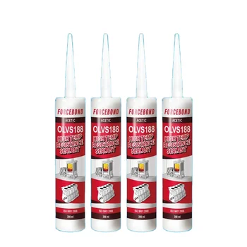 New Arrival Sealant Waterproof Clear Stainless Steel Glass Sealants Adhesive Glue Sealer AC cetic Silicone