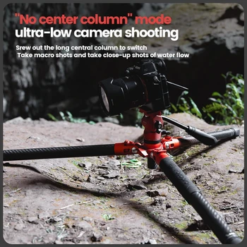 Tripod for Digital Camera Phone Suitable for Travel Camera Stand Phone Tripod Carbon Fiber Video Tripod Carbon Fiber detail image
