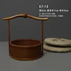 Bamboo woven basket