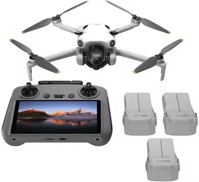 New Model Mini 4 Pro Fly More Combo with RC 2 Original All-round Mini Professional Aerial Photography Drone