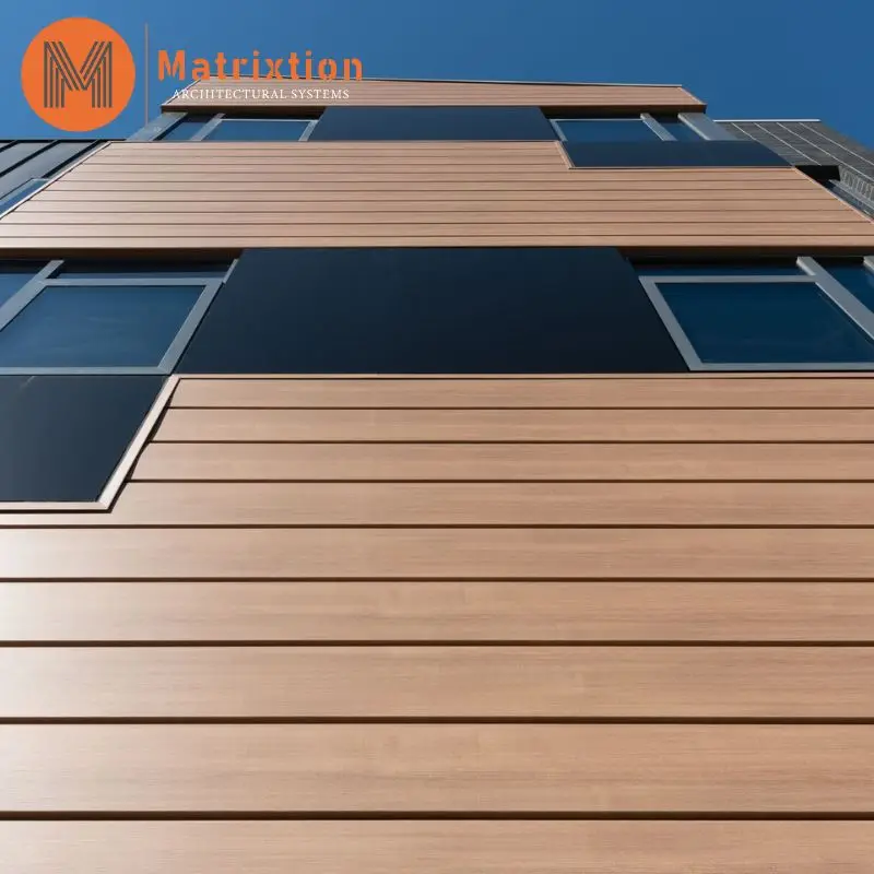 Timber Look External Cladding - Durable Aluminum Panels