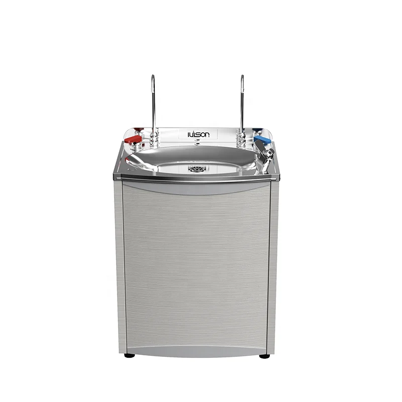 IUISON Stainless Steel Wall Mounted Water Cooler Cold Bottle Filler Drinking Water Station Purifier Water Dispenser for School