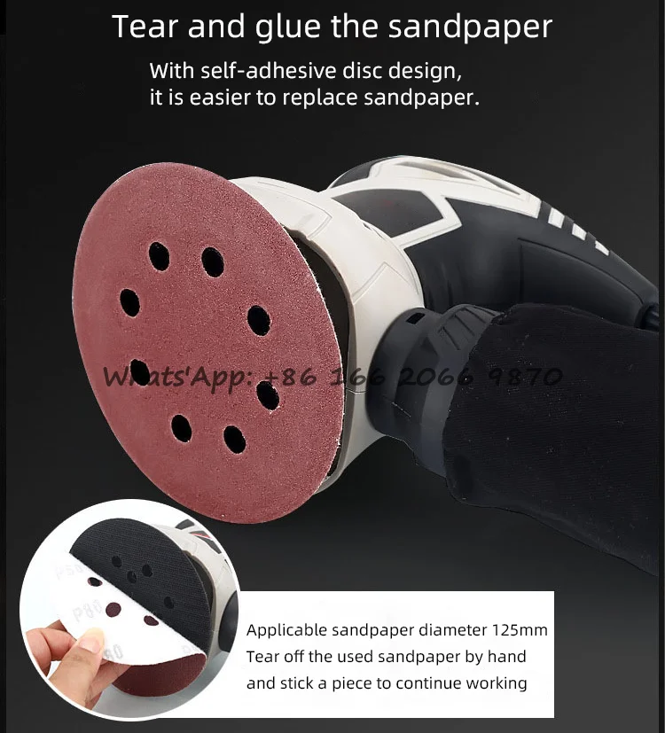 Factory Wholesale High Efficiency Dustfree Wall Sander 200w Electric