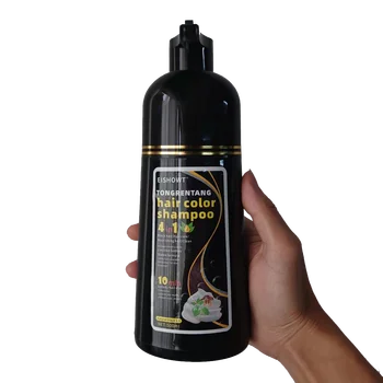 Fast Black Bio Plant Hair Color Shampoo Bubble Natural Organic Herbal Foam Colours Dye Manufacturers India 3 In 1 Free Sample