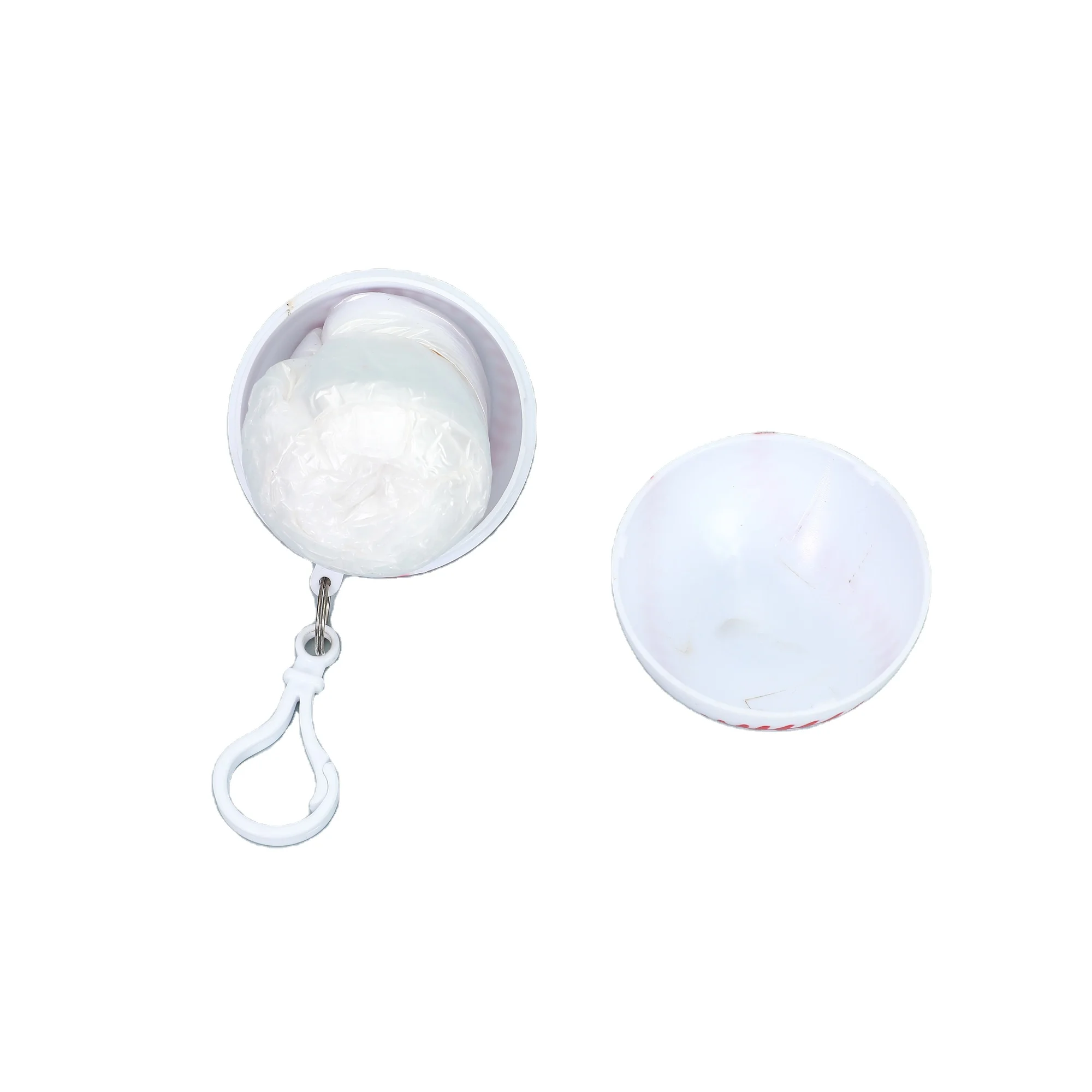 Защитный качественный портативный одноразовый аварийный водонепроницаемый легкий дождевик с логотипом на заказ Дождевик Пончо в шаре