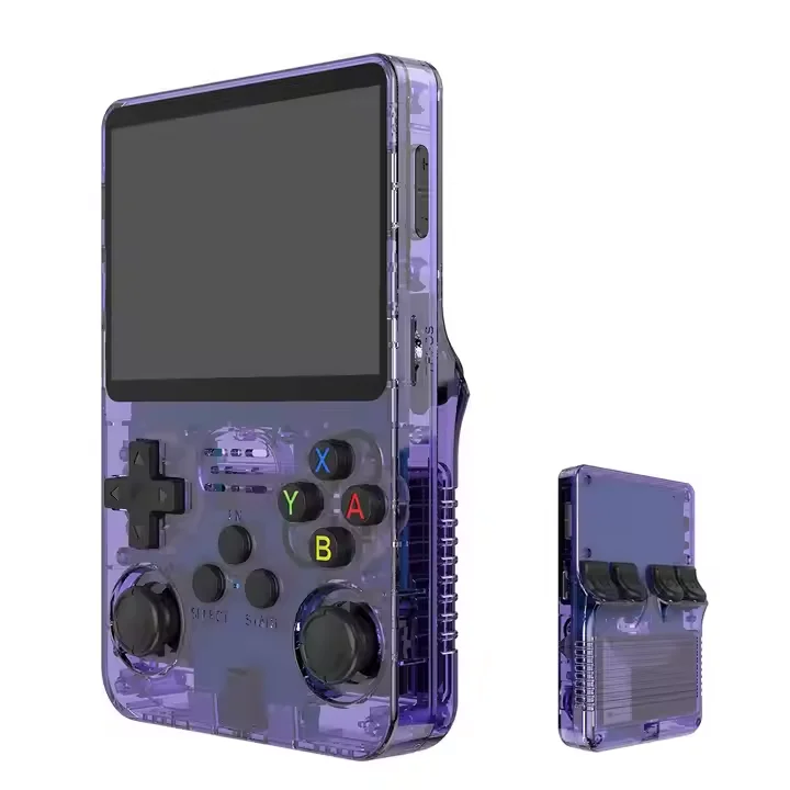 R36S Handheld-Spielkonsole mit 3,5-Zoll-IPS-Bildschirm, Linux Open Source System, Weihnachtsgeschenk, GameBoy 20000 Spiele_voghion.com