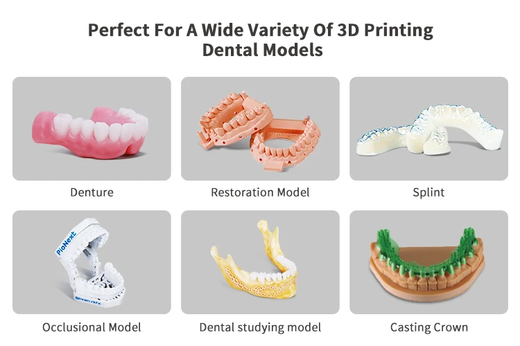 Imprimante 3D pour les dents, haute précision, populaire, pour bureau, impression dentaire