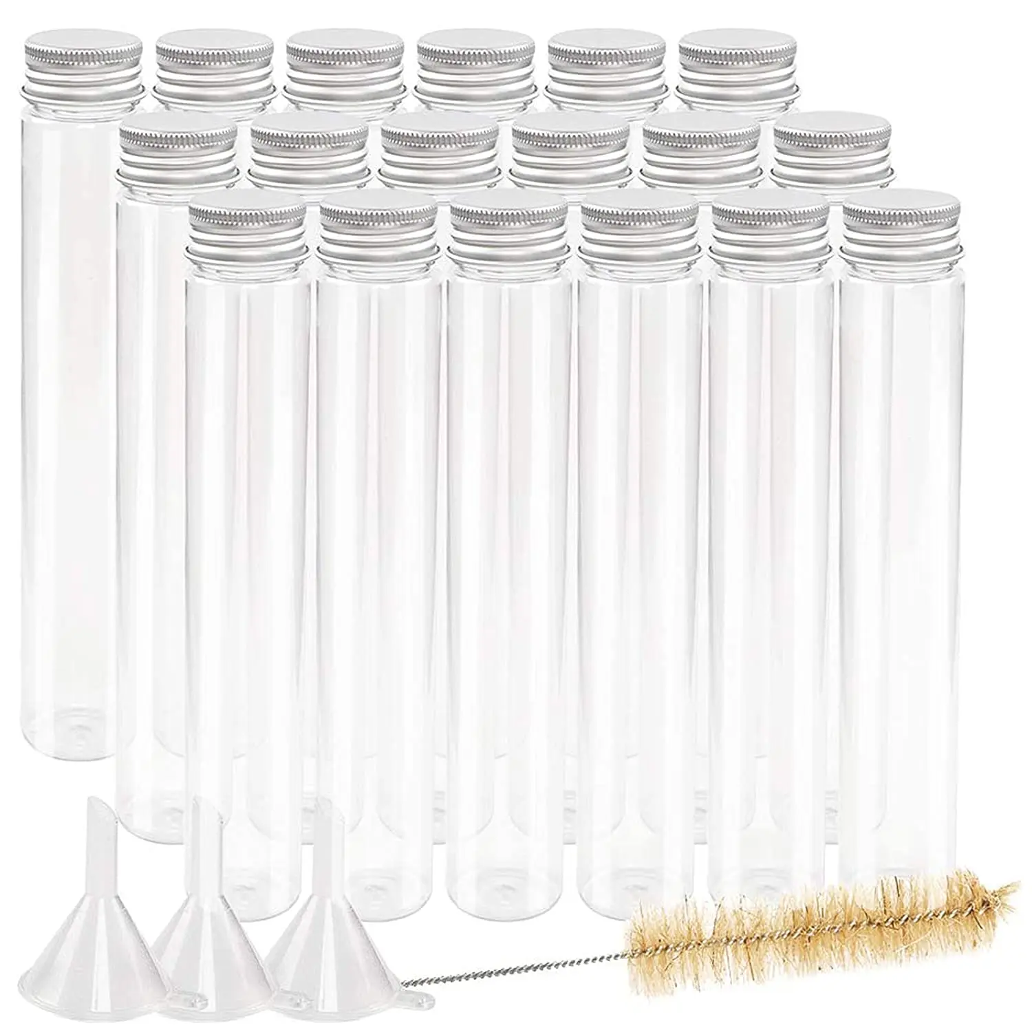 115ml Plastic Test Tubes Large Test Tubes Containers for Bath Salt Candy Storage