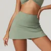 Green skirt