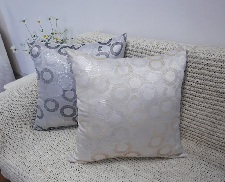 Modern Woven Fabric Decorative Cushion Covers details