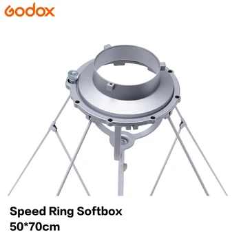 Godox Softbox 50*70cm Speed Ring Rectangular Softbox with Grid Double Soft Cloth with Bowens for Portrait Studio Blitz Speedlite detail image