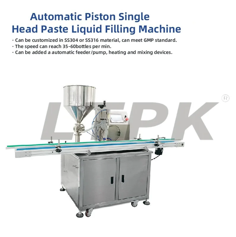 Ltshf01 High Speed Single Head Rotor Pump Filling Machine For High