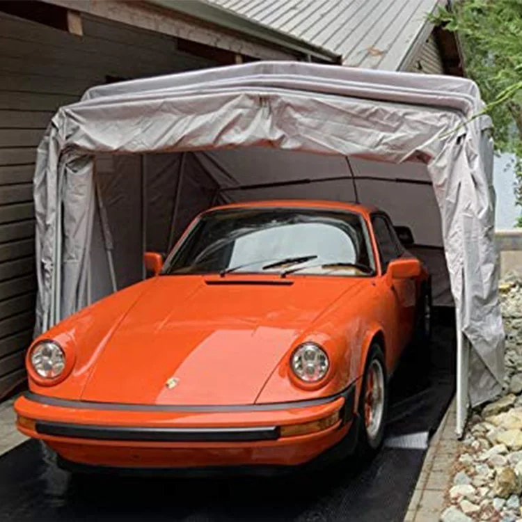 HOMFUL Fully Automatic Remote Control Foldable Car Shelter Canopy Garage Tent Portable Carport Folding Car Garage