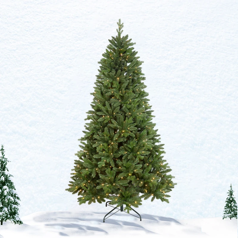 Pre Lit 7ft Christmas Tree Best Selling Christmas Tree With Warm Lights