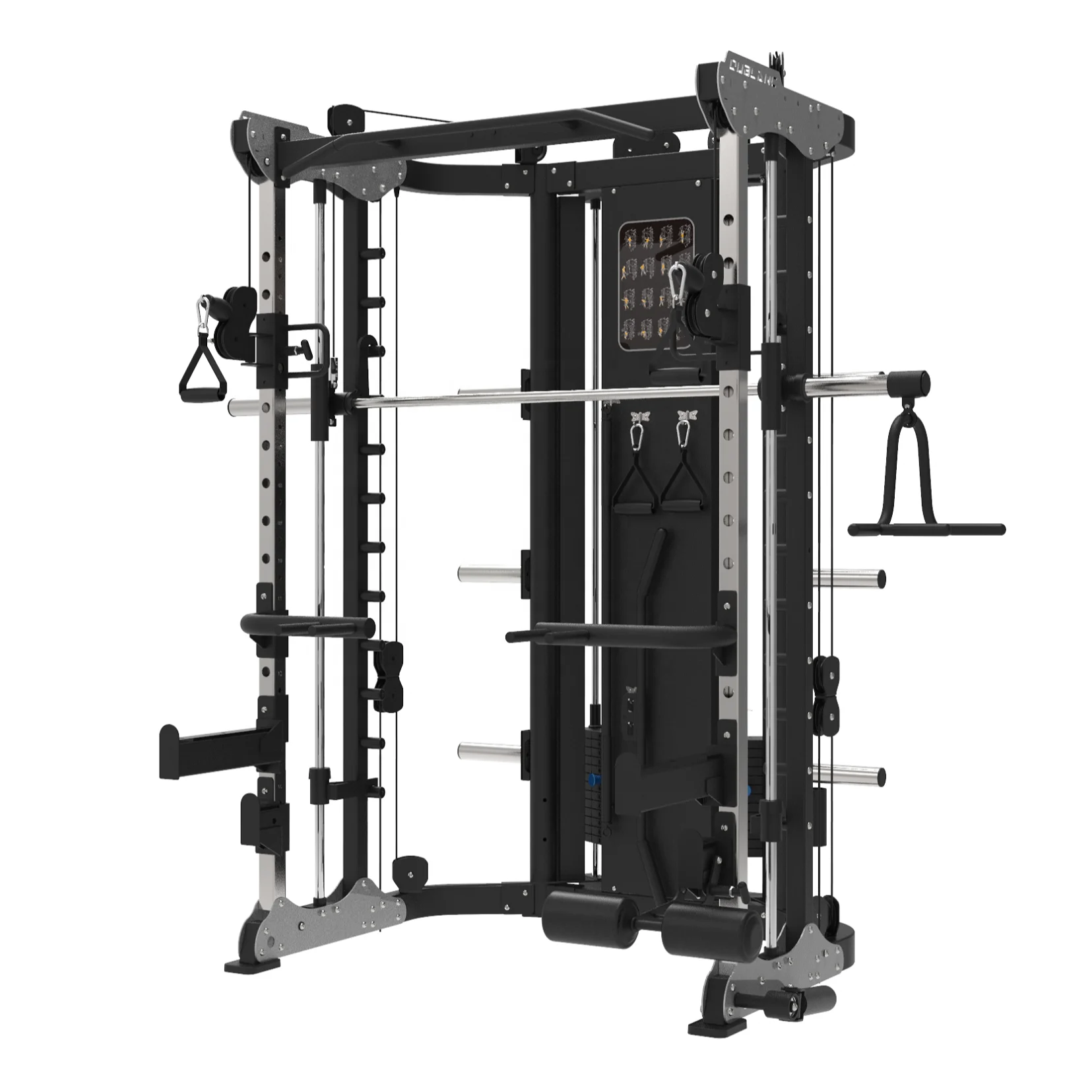 Smith Machine Multi Functional Jlc Heavy Duty Gym Equipment Fitness
