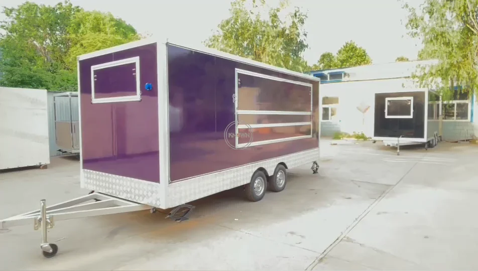 Oem Mobile Food Trailer Cart For Sale Mobile Kitchen Ice Cream Food