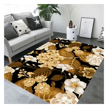 Eco-friendly custom oversize large living room 3d printed carpets for sale