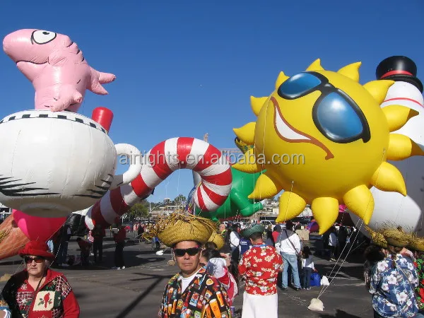 Giant Floating Inflatable Cartoon Helium Parade Balloon