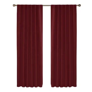 Hotel Room Office Interior Blackout Room Darkening Custom Made Luxury Curtains