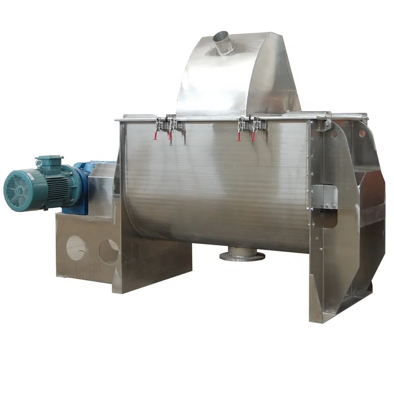 Double Helical Mixer Blender Ribbon Horizontal Mixer for Spice Powder Seasoning Powder