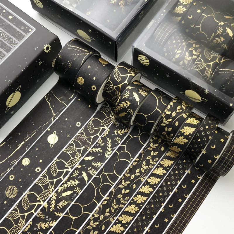 5 Roll Washi Tape Set DIY Scrapbooking Masking Tape Nette Aufkleber Card  Dekor