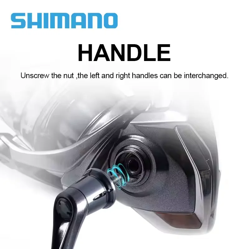 Shima 21 Complex XR Fishing Reel - 5.1:1 Gear Ratio, Lightweight