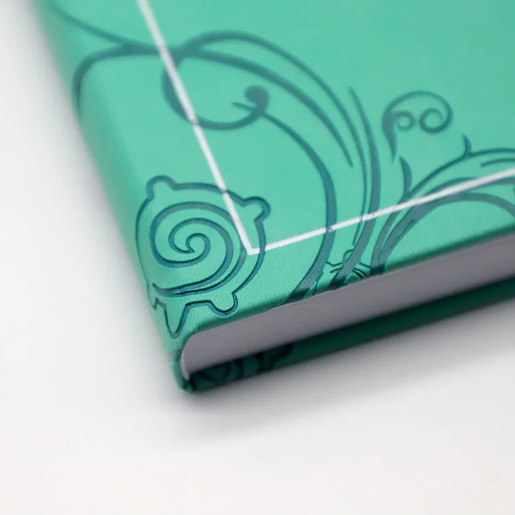 Custom Logo Printed Debossed or embossed PU Planner Leather Notebook Stationary