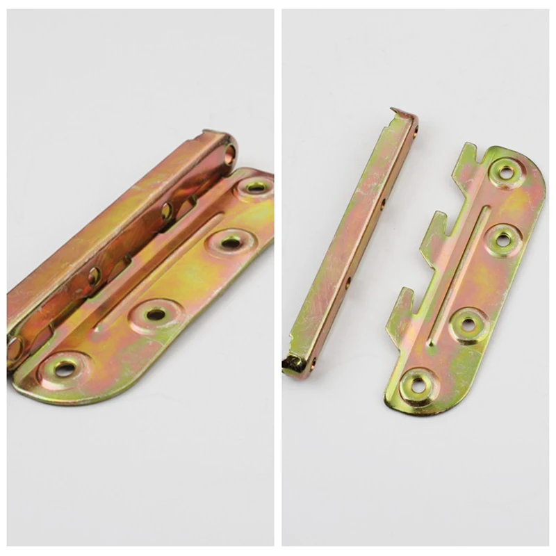 Chinese Factories Manufacturing Custom Bed Rail Stainless Steel Furniture Hardware Metal Bracket Fittings Hinge