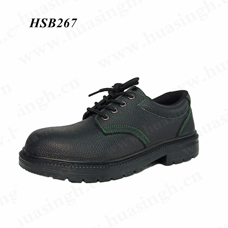 LXG,low-cut Acid&alkali Resistant Rubber Outsole Men Safety Boots Full Leather Upper Anti-hit Israel Safety Shoes HSB267