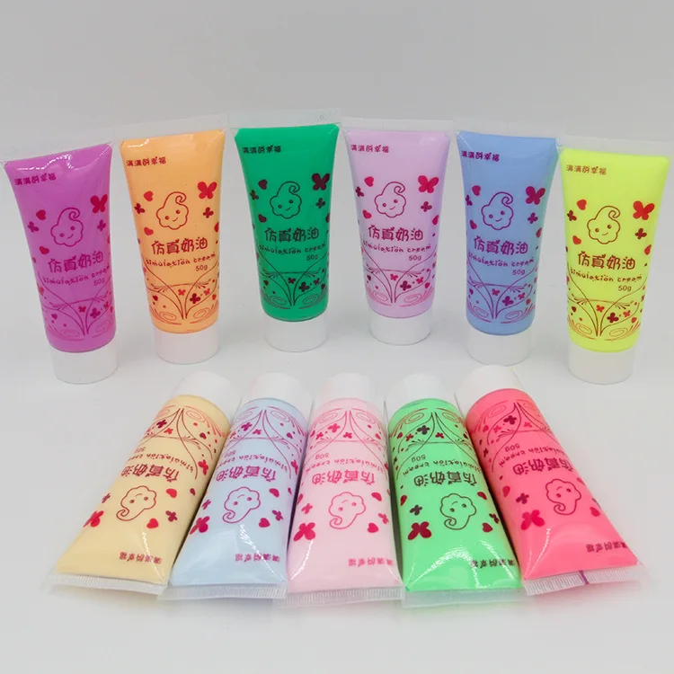 30 мл поддельный клей для взбитого крема сушка на воздухе имитирует слизь пищевого креативный чехол телефона DIY с