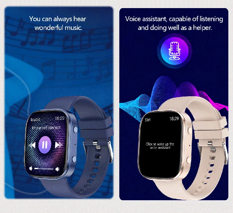 Smartwatch Ip68 Mit Herzfrequenzmessung Und Fitness Tracker_voghion.com