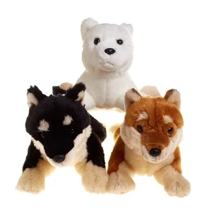 OEM Manufacturer Custom Stuffed Realistic Lifelike Plush Toy Dog with PP Cotton Filling Custom Color & Design
