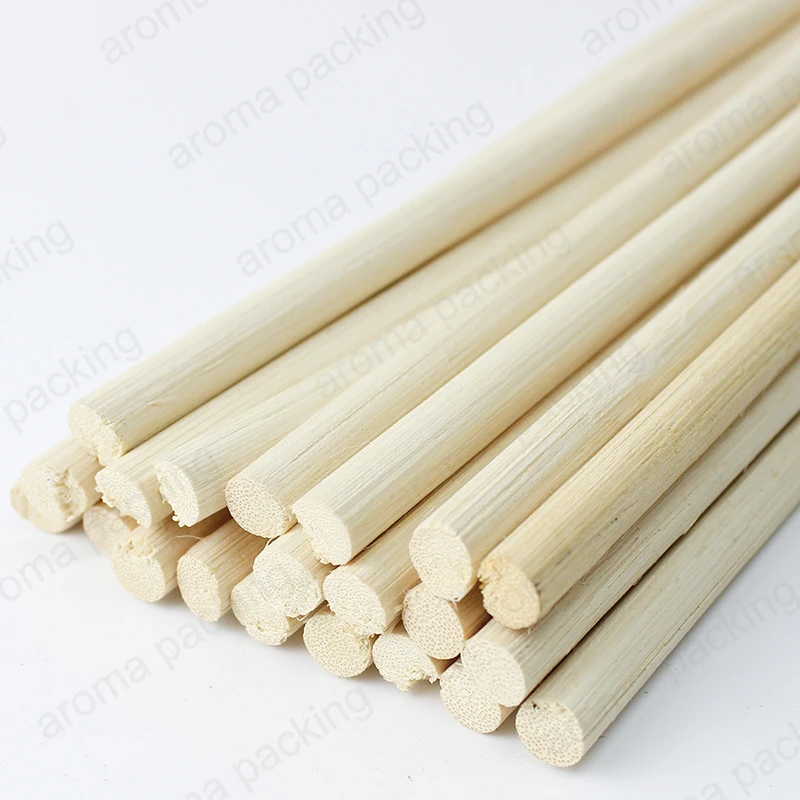 50 Pack Natural Rattan Reed Diffuser Sticks 5mm X 13.7 Inch - Replacement For Home Fragrance Oil Diffusers