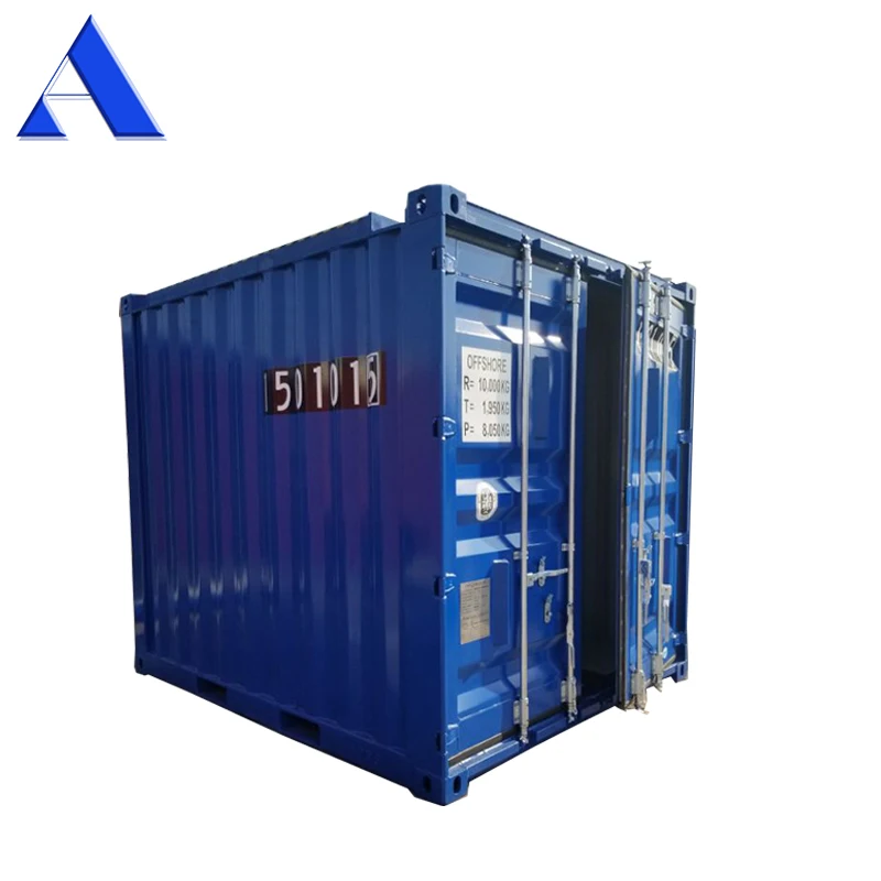 Стандартный грузовой контейнер DNV 2,7-1 CCU 10 футов длиной 10 футов, сухой закрытый морской контейнер