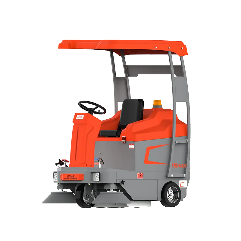 Middle-Sized Road Sweeper Machine for Cleaning Concrete/Asphalt Pavement/Terrazzo for Industrial Floor Sweepers