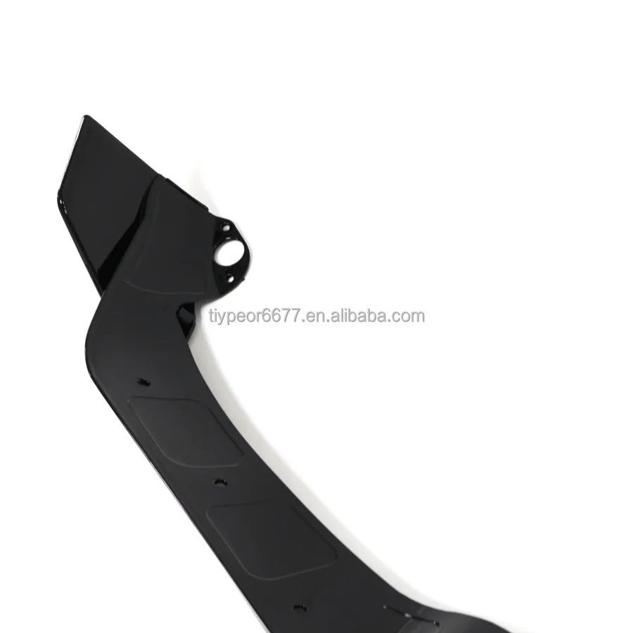 product tiypeor auto exterior abs diffuser body kit front bumper lip for bmw x5 g05 2023   2024 car  part plastic abs front splitter-10