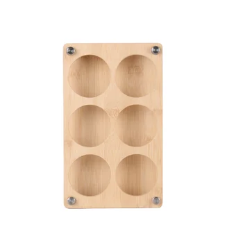 Rectangular Cup Display and Storage Set Multi-functional Household Cup Storage Rack Bamboo Storage Rack for bar Wine Glasses