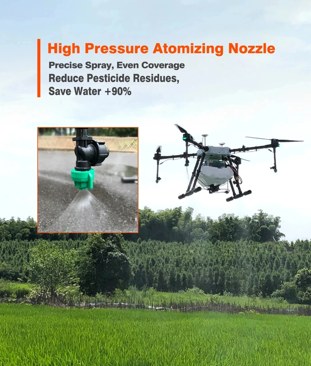 factory direct 4-axis 16L drones with 4k camera and gps long range agriculture drone sprayer manufacture