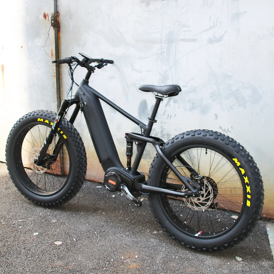 Leili 48v 1000w Full Suspension Fat Electric Bike 8fun